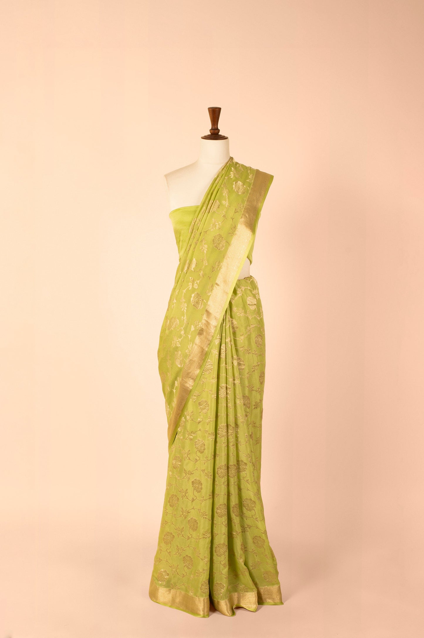 Handwoven Green Sari Gift Box