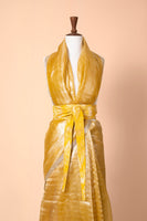 Handwoven Yellow Silk Belt