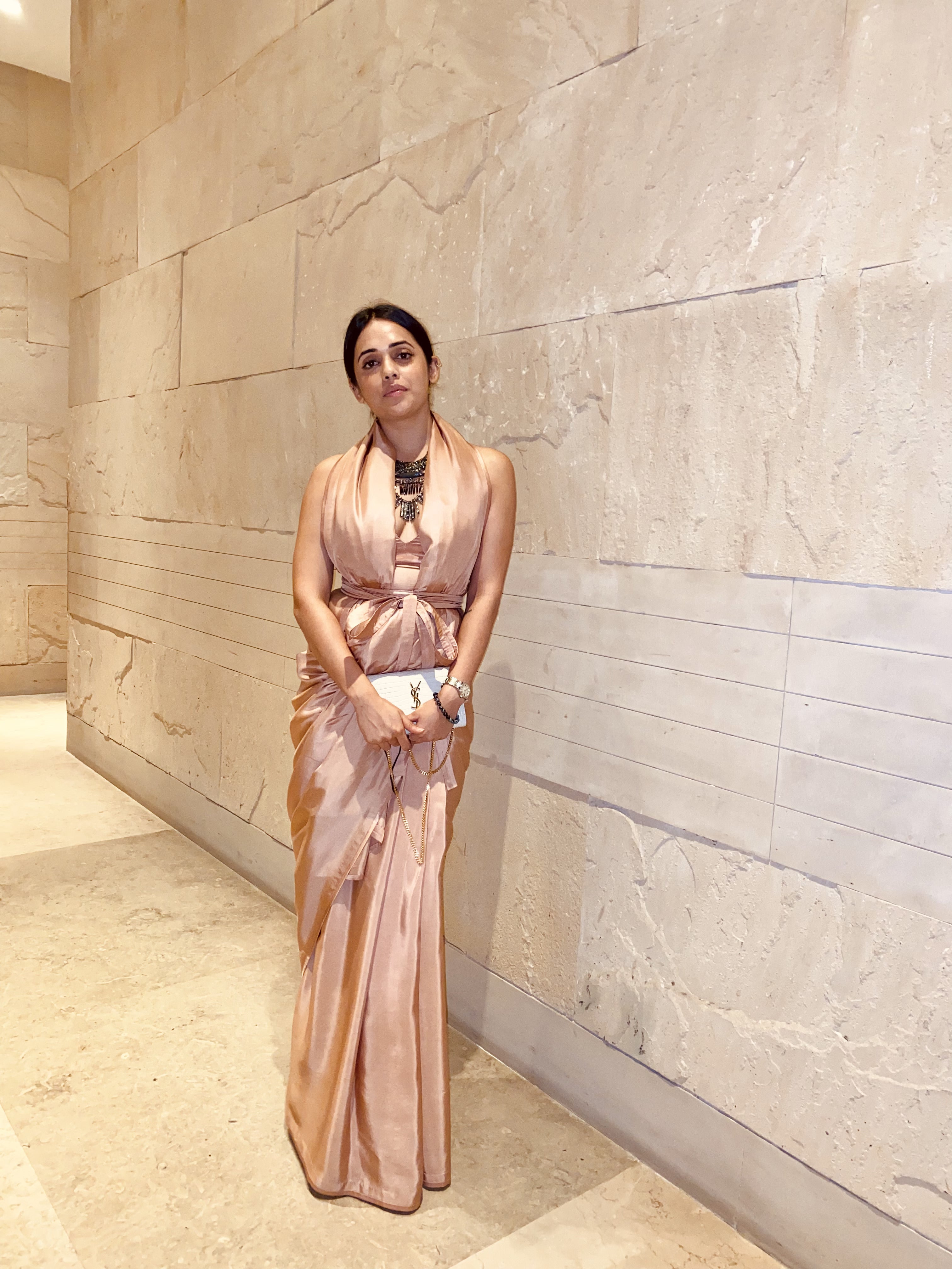 Champagne gold Saree Archives - Sureena Chowdhri