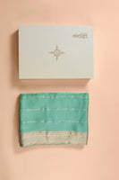 Handwoven Green Sari Gift Box