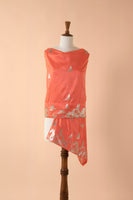 Handwoven Pink Silk Dupatta