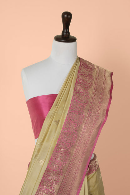 Handwoven Green Silk Saree