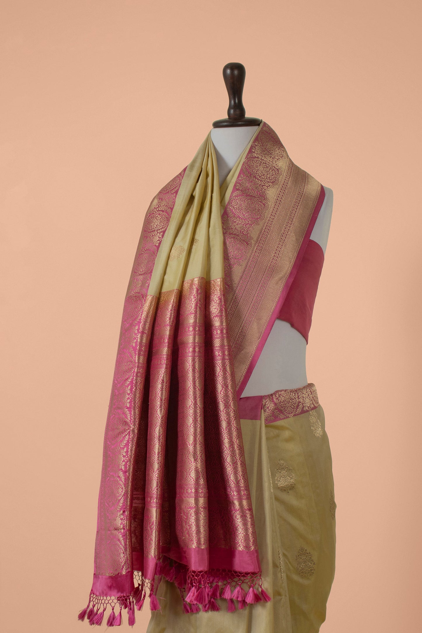 Handwoven Green Silk Saree