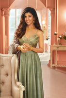 Handwoven Mint Silk Lehenga